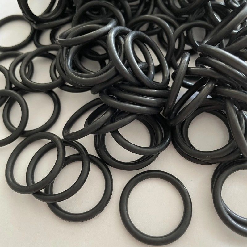 সিলিকন FKM EPDM NBR O রিং, নাইট্রিল রাবার সীল O রিং বিভিন্ন আকারের