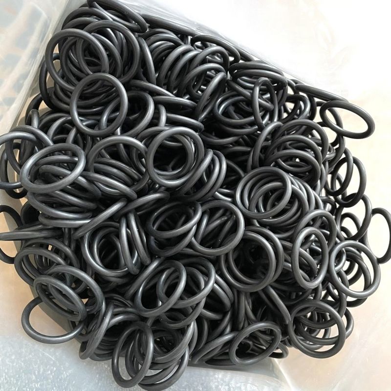 সিলিকন FKM EPDM NBR O রিং, নাইট্রিল রাবার সীল O রিং বিভিন্ন আকারের